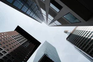 buildings in a city
