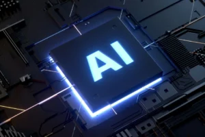 "AI" on a high tech chip