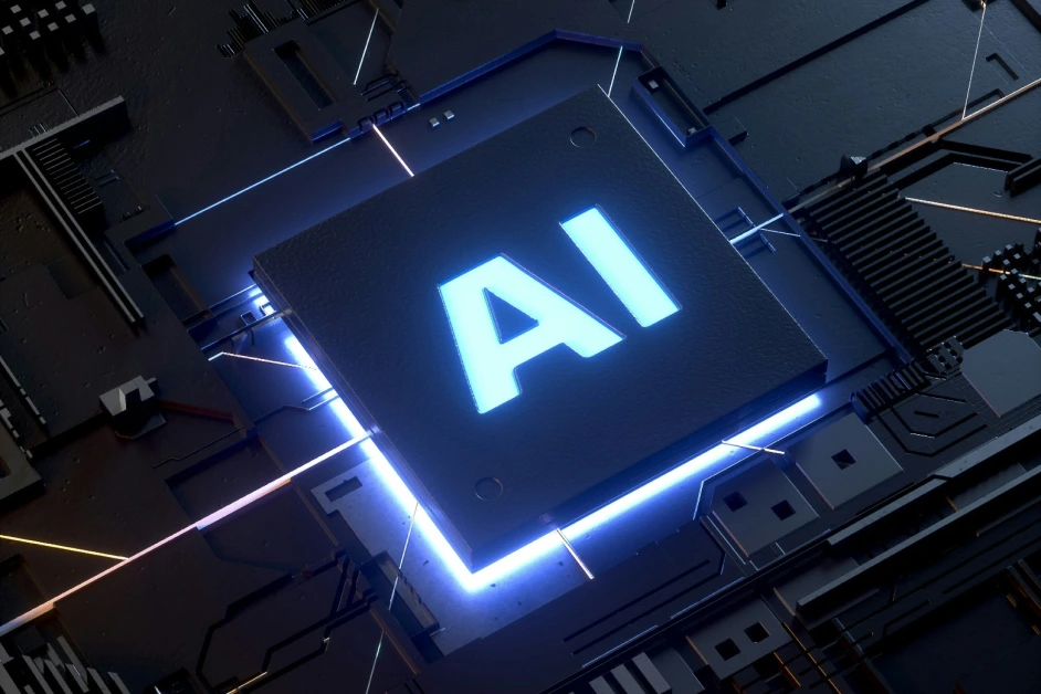 "AI" on a high tech chip
